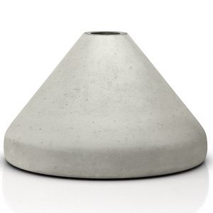 Blomus Monto stojan, podstavec, príslušenstvo, betón, Ø 24 cm, H 15 cm, 65442