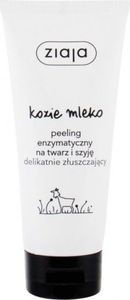 Ziaja Kozie mleko, Peeling enzymatyczny na twarz i szyję, 75 ml - Długi termin ważności!