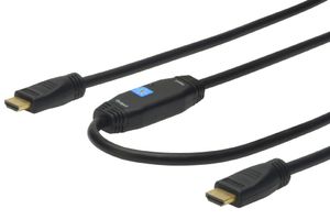 DIGITUS HDMI Monitorkabel mit Verstärker 15,0 m