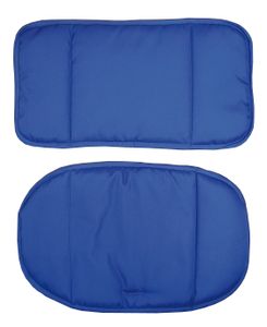 roba Sitzverkleinerer, Hochstuhleinlage Canvas blau, 2-teiliges Sitzkissen für Treppenhochstühle
