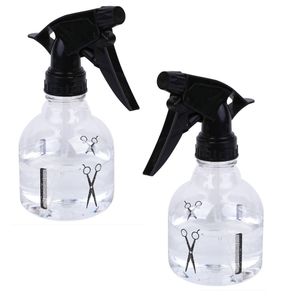 2er Set Sprühflasche Friseur 250ml Handsprüher für Haare Zerstäuber Sprayflasche für Pflanzen Pumpflasche wiederverwendbare Nebelsprühflasche Wassersprühflasche Pflanzensprühflasche leer