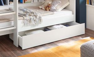 Bettschubkasten zu 90x200 Etagenbett GAIUS von Begabino Weiß