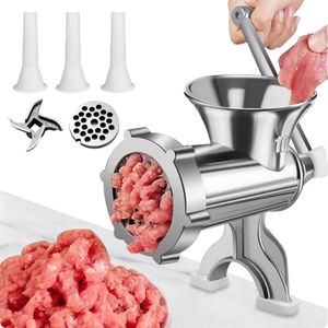 LUKARDIE® Fleischwolf – Wurstmaschine – Fleischwolf – Fleischwolf mit Wurstfüller – Nr. 10 – Langlebig – Silber LUKARDIE® Fleischwolf – Wurstmaschine – Fleischwolf – Fleischwolf mit Wurstfüller – Nr. 10 – Langlebig – Silber