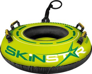 SkinStar CROSS Snowtube Ø70cm sánkarská pneumatika snehová pneumatika posuvná pneumatika sánkarská bob zelená