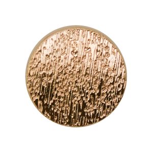 5 Metallknöpfe Ösenknopf rund Größen Farbwahl - für z.B. Uniform Jacke Mantel, Farbe:gold, Größe:17.6mm