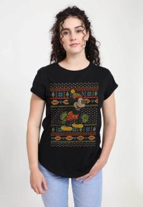Disney Mickey Classic - Vtg Mickey Pullover Damen-T-Shirt S