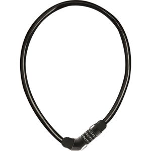 Abus Kabelschloss 4408C L 65 cm D 8 mm schwarz