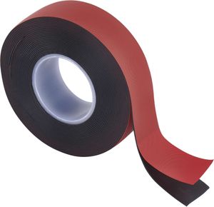 EMOS universales selbstverschweißendes Band 5m x 25mm x 0,76mm, für Außen als Isolierband, Dichtungsband, Reparaturband, schwarz, F52502 EMOS universales selbstverschweißendes Band 5m x 25mm x 0,76mm, für Außen als Isolierband, Dichtungsband, Reparaturband, schwarz, F52502