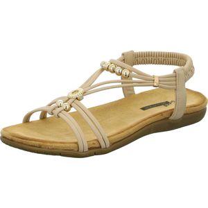 living UPDATED Damen-Sandalette Beige, Farbe:beige/schlamm, EU Größe:41