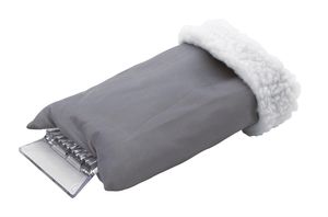 Eis-kratzer mit Handschuh, blau oder grau 1 Stück Eis-schaber Schnee-besen