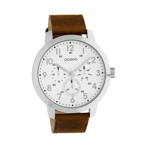 Oozoo Uni Armbanduhr Timepieces Analog Leder braun D2UOC10505