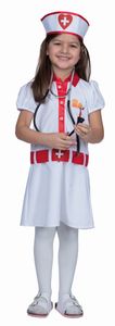 Rubie's 12249, Maskenkostüm, Kinder, Weiblich, Uniform, Krankenschwester, Rot, Weiß