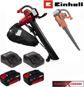 Einhell Akku-Laubsauger / Bläser GE-CL 36/230 Li E- 18V 2 x Akku 4.0 Ah 2 x Ladegerät