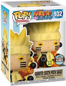 Naruto POP! Animation Vinyl Figur Specialty Series Naruto Six Path Sage (Glow) 9 cm