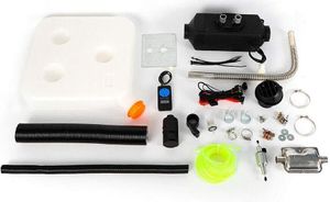 Dieselový ohřívač parkovací ohřívač vzduchu ohřívač vzduchu spínač 12V pro nákladní automobil (2KW černý) pro nákladní automobil loď nákladní automobil