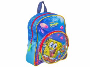 Spongebob rucksack Junior 31 x 9 x 25 cm Polyester blau