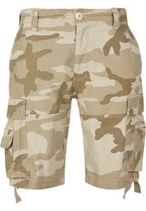 Brandit - Vintage Shorts Classic woodland 2002 Pants Cargo Bermuda kurze Hose Military Größe L