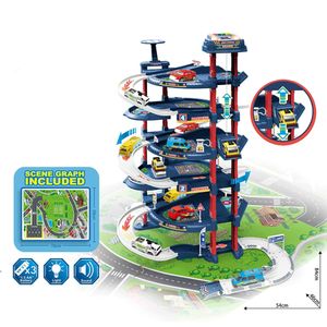 360Home  Parkhaus Spielzeug Parkgarage Spielset【A327】