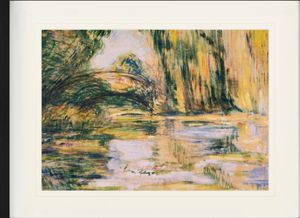 Claude Monet - Seerosenteich: Die Brücke, 1899 Claude Monet - Seerosenteich: Die Brücke, 1899