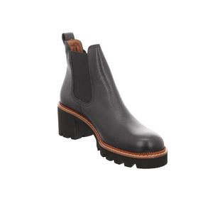 Paul Green Chelsea Boots - Schwarz Glattleder Größe: 38.5 Normal