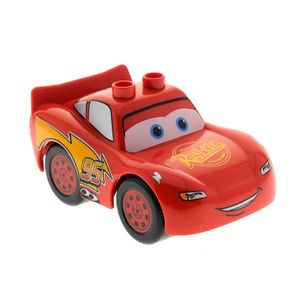 1x Lego Duplo Fahrzeug Disney Pixar Cars Lightning McQueen rot crs049 88765pb01