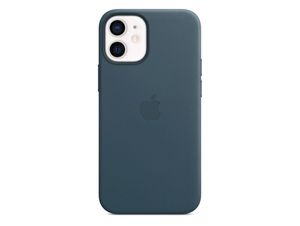 Apple iPhone 12 mini Leder Case 12 Baltic Blue - Tasche Apple