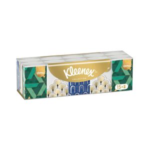 Kleenex Mini chusteczki higieniczne praktyczna kolekcja Trendy 5-pak