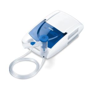Beurer IH 21 Inhalator Inhalationsgerät, Weiß-Blau
