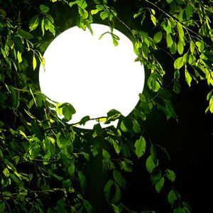 s.luce Globe Hänge-Kugellampe für Innen & Außen IP54 Außenleuchte Hängelampe Ø 30cm Rund