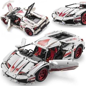 CaDA C61018W Superauto Lambo Huracan LP640 Bausteine Modell 1696St. Rennauto CaDA C61018W Superauto Lambo Huracan LP640 Bausteine Modell 1696St. Rennauto