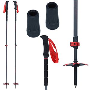 Viking Spider Touring Poles Blue/Red 84 - 145 cm Ski-Stöcke