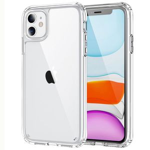 IYUPP Bumper Hülle Stoßfest für iPhone 11 Transparent Handyhülle Cover Case