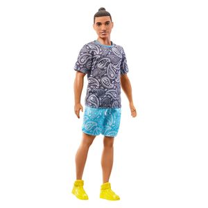 Barbie model Ken-Tričko s kašmírovým vzorem HPF80 TV