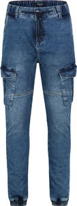 Sublevel Jogger-Jeans mit Kordelzug und Cargotaschen Größe: 36W