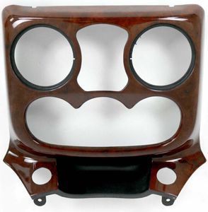 Frontkonsole Verkleidung Zierblende für Fiat Doblo 2000-2010 Edelholz Walnuss