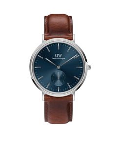 Daniel Wellington Klassische Multi-Eye St Mawes Arctic Silber 40 Herrenuhr