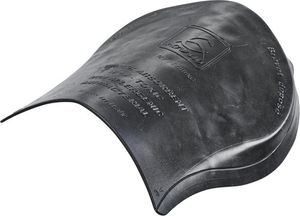 ACAVALLO Gel-Riser HINTEN, schwarz, one size