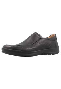 Jomos Schuhe Herren Halbschuhe Slipper Weite H Man Life 419208-37, Schuhgröße:43, Farbe:Schwarz