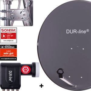 DUR-line MDA 90 A + +Ultra Octo LNB 8 TN LNB Set