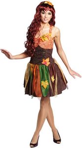 y Herbstfee Fee Elfe Karneval Fasching Kostüm 38