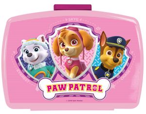 p:os Brotdose Paw Patrol Kunststoff, rosa