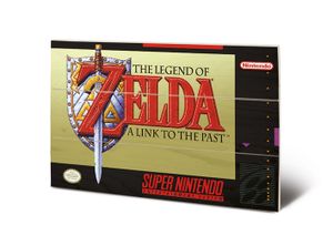 The Legend Of Zelda Holzbild Nintendo
