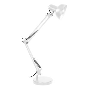 Tischlampe DEON E27 weiß ORNO Beleuchtung Dekorative Lampe