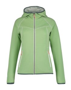 Icepeak Midlayer Berryville Jacke mit Kapuze für Damen, Farbe:Grün, Größe:L