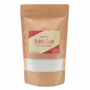 Bubble Gum Zucker für Zuckerwatte | Aromazucker für Zuckerwattemaschine | 500g