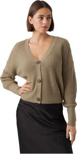 Vero Moda Lea Pullover Mit V-ausschnitt Braun XS Frau Braun XS Vero Moda Lea Pullover Mit V-ausschnitt Braun XS Frau Braun XS