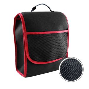 Kofferraumtasche Organizer Autotasche Auto Kofferraum KFZ Tasche Schwarz Rot