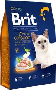 Brit Premium Cat Indoor Trockenfutter Huhn 800G