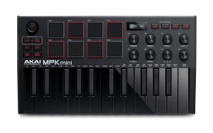 AKAI MPK Mini MK3 Control Keyboard Pad Controller MIDI USB Black
