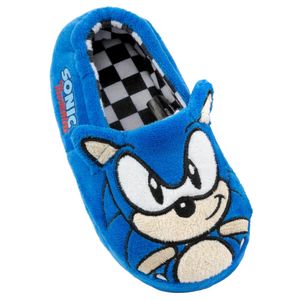 Sonic The Hedgehog - Kinder Hausschuhe, Gesicht NS7459 (34,5 EU) (Blau)